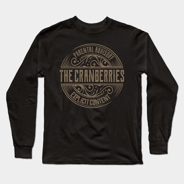 The Cranberries Vintage Ornament Long Sleeve T-Shirt by irbey